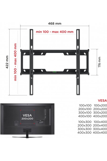 Кронштейн Holder LCD-T4624 (черный) 2