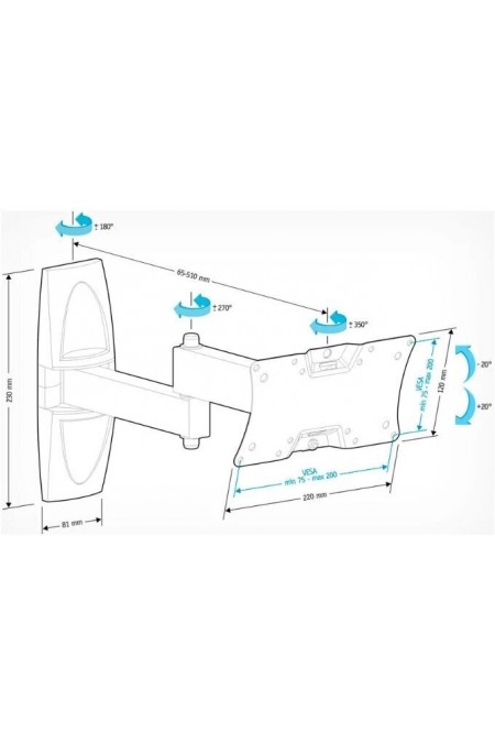 Кронштейн Holder LCDS-5064 (белый) 1