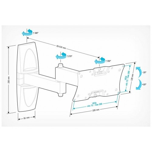 Кронштейн Holder LCDS-5064 (белый) 7