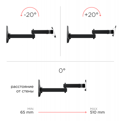 Кронштейн Holder LCDS-5064 (черный) 4