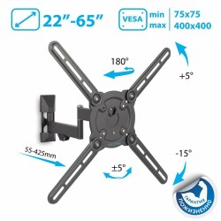 Кронштейн Kromax ATLANTIS-15 (серый титан)