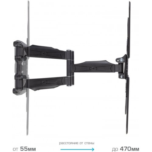 Кронштейн Kromax ATLANTIS-45 (серый титан) 4