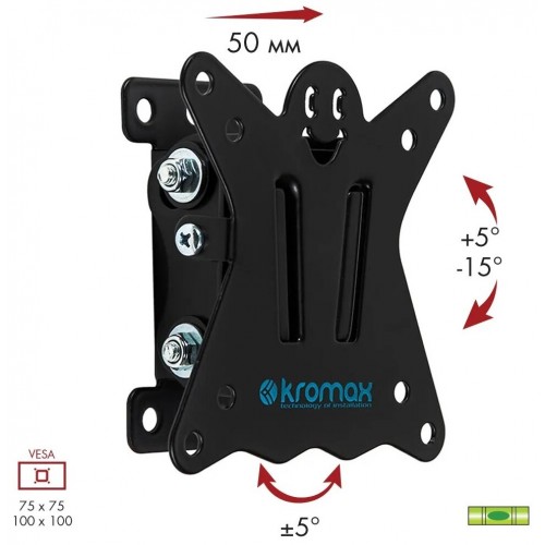 Кронштейн Kromax CASPER-101 (черный) 7