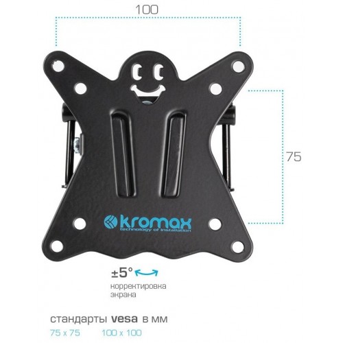 Кронштейн Kromax CASPER-102 (черный) 9