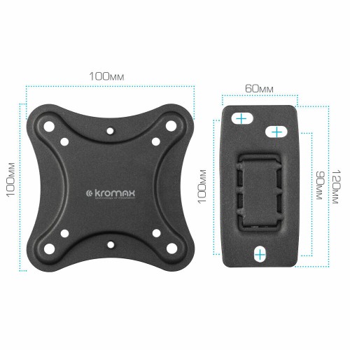 Кронштейн Kromax CORBEL-2 (черный) 5