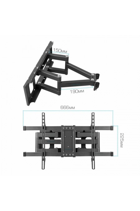Кронштейн Kromax CORBEL-8 (титан) 6