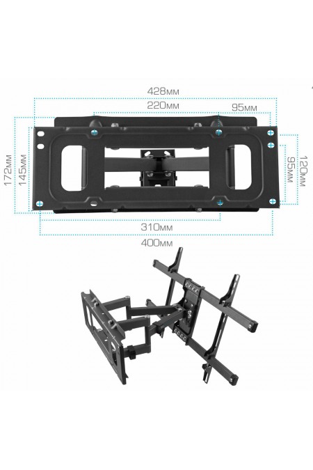 Кронштейн Kromax CORBEL-8 (титан) 7