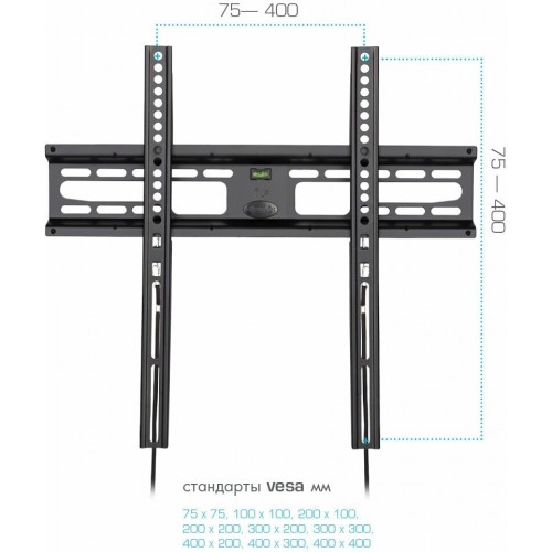 Кронштейн Kromax FLAT-3 (черный) 3