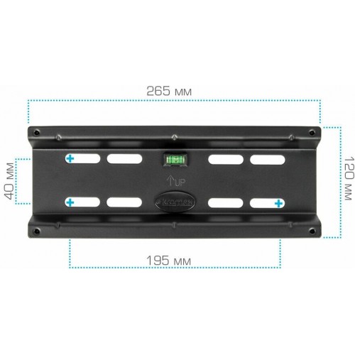 Кронштейн Kromax FLAT-5 (черный) 5