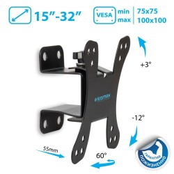 Кронштейн Kromax GALACTIC-10 (черный)