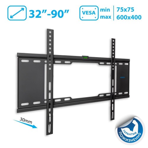 Кронштейн Kromax IDEAL-101 (черный) 