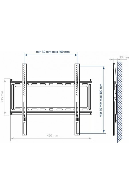 Кронштейн Kromax IDEAL-3 (черный) 1