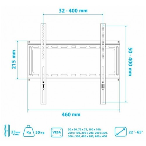 Кронштейн Kromax IDEAL-3 (черный) 4