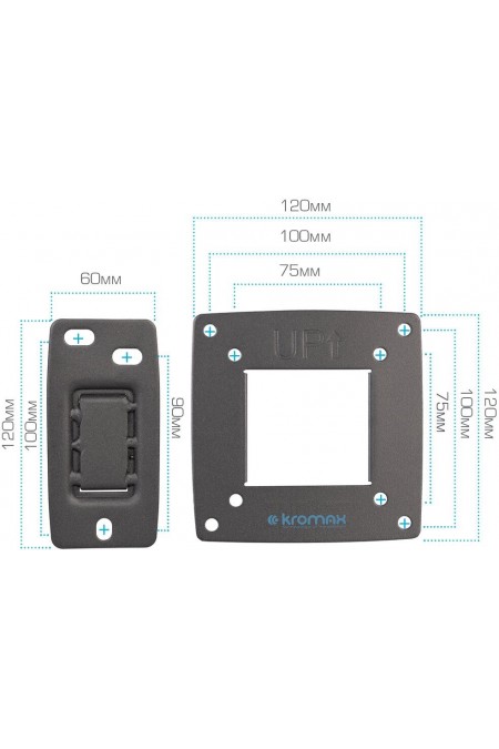 Кронштейн Kromax OPTIMA-104 (черный) 1