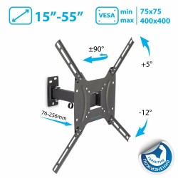 Кронштейн Kromax OPTIMA-403 (черный)
