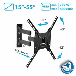 Кронштейн Kromax OPTIMA-404 (черный)