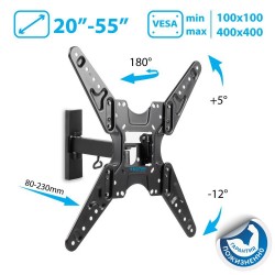 Кронштейн Kromax OPTIMA-413 (черный)