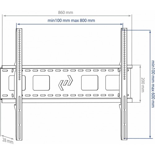 Кронштейн Kromax STAR-1 (черный) 9