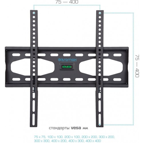 Кронштейн Kromax STAR-33 (серый титан) 4