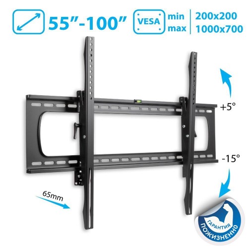 Кронштейн Kromax STAR PRO-112 (черный) 