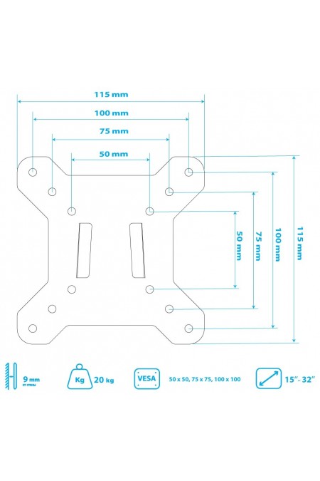 Кронштейн Kromax VEGA-3 (черный) 4