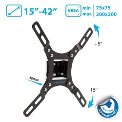 Кронштейн Kromax VEGA-8 (черный)