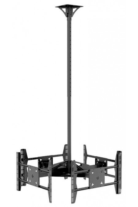 Кронштейн на потолок ONKRON CPRO2L-4 (черный) 