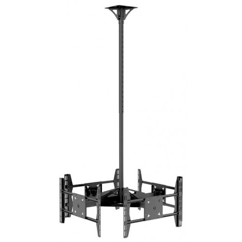 Кронштейн на потолок ONKRON CPRO2L-4 (черный) 