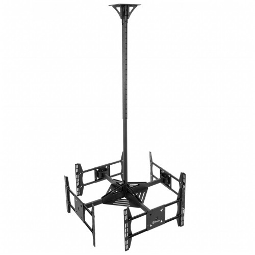 Кронштейн на потолок ONKRON CPRO2L-4 (черный) 1