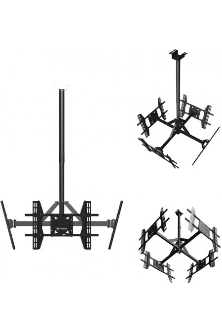 Кронштейн на потолок ONKRON CPRO2L-4 (черный) 8