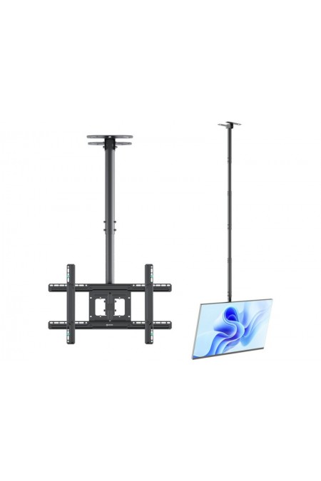 Кронштейн на потолок ONKRON N2L (черный) 1