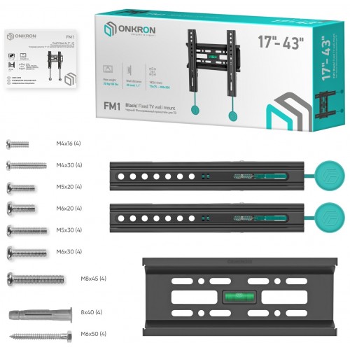 Кронштейн ONKRON FM1 (черный) 4