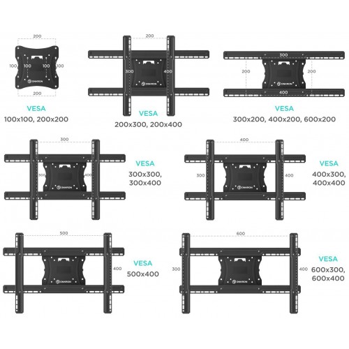 Кронштейн ONKRON M7L (черный) 3