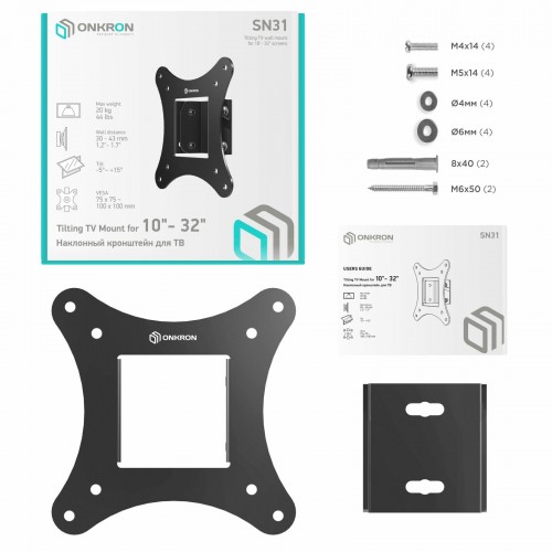 Кронштейн ONKRON SN31 (черный) 5