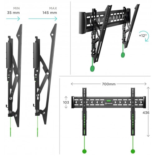 Кронштейн ONKRON TM6 (черный) 9