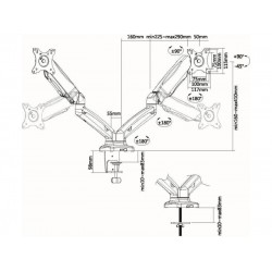 Кронштейн Ultramounts UM 705 (черный)