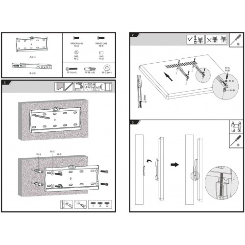 Кронштейн Ultramounts UM 804F (черный) 4