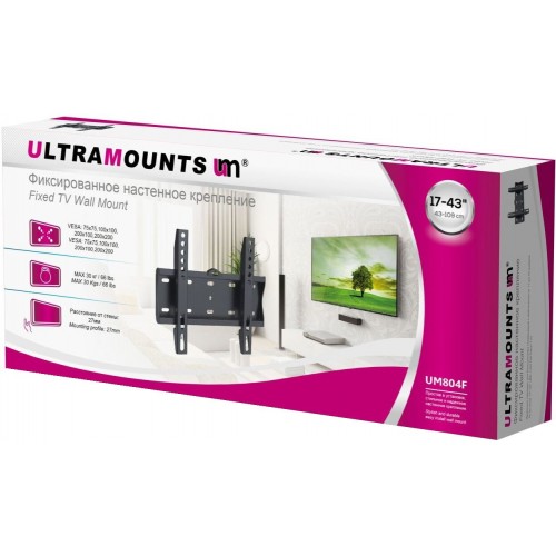 Кронштейн Ultramounts UM 804F (черный) 7