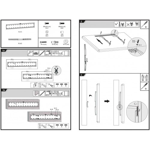 Кронштейн Ultramounts UM 805F (черный) 3