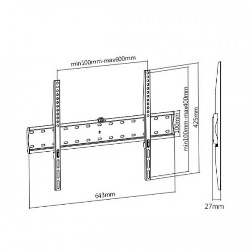 Кронштейн Ultramounts UM 805F (черный) 4