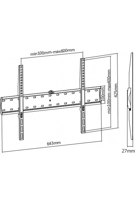 Кронштейн Ultramounts UM 805F (черный) 6