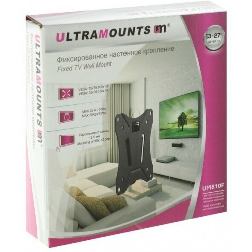 Кронштейн Ultramounts UM 810F (черный) 3