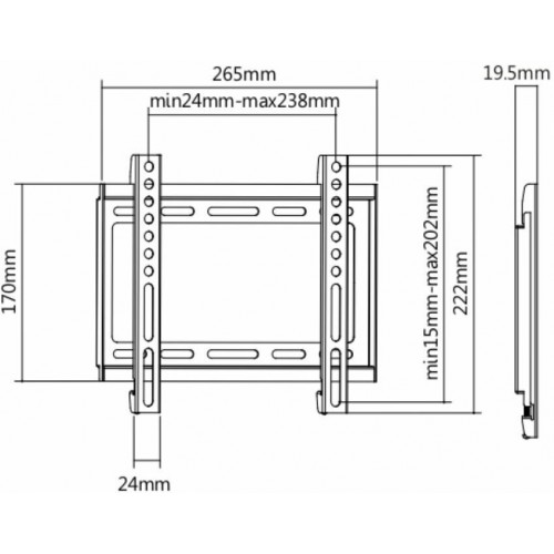 Кронштейн Ultramounts UM 811F (черный) 4