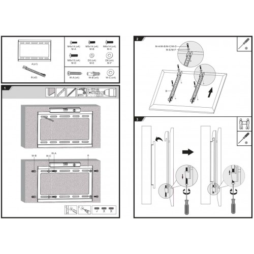 Кронштейн Ultramounts UM 811F (черный) 5