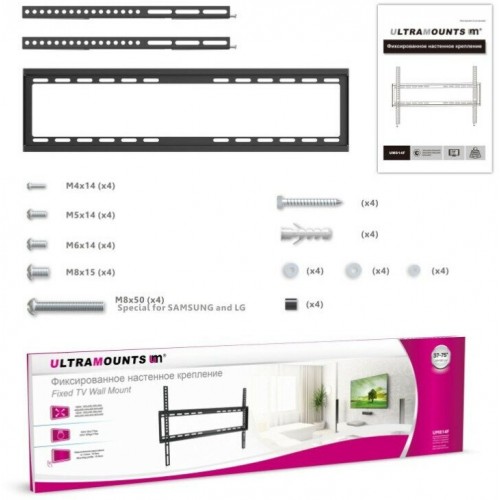 Кронштейн Ultramounts UM 814F (черный) 3