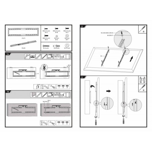 Кронштейн Ultramounts UM 814F (черный) 5