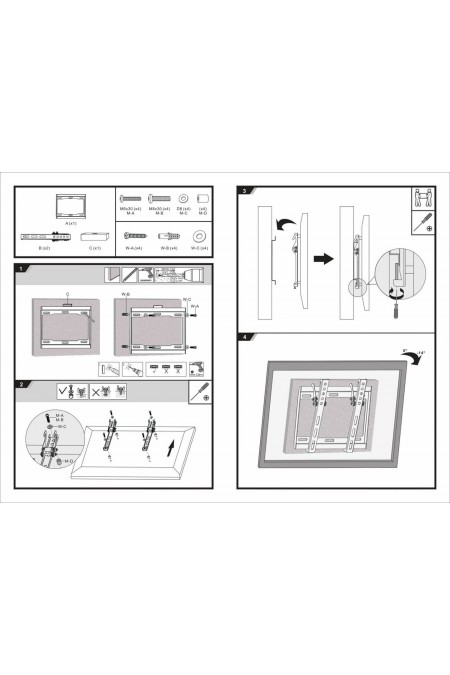 Кронштейн Ultramounts UM 831T (черный) 4
