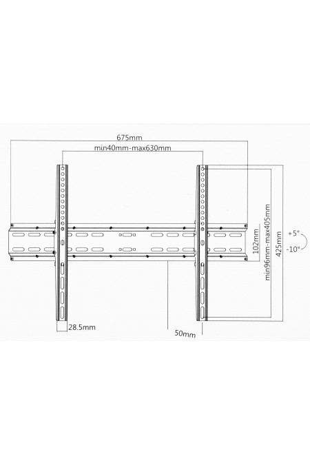 Кронштейн Ultramounts UM 835T (черный) 7