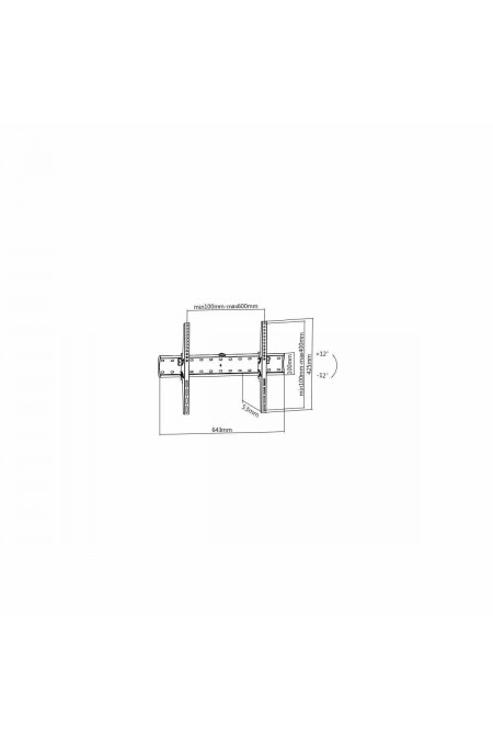 Кронштейн Ultramounts UM 839T (черный) 3