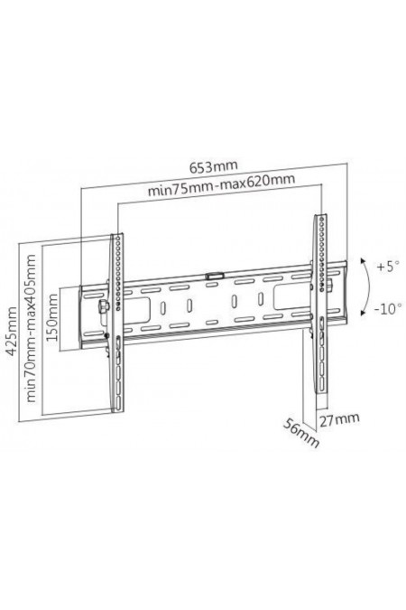 Кронштейн Ultramounts UM 842T (черный) 1